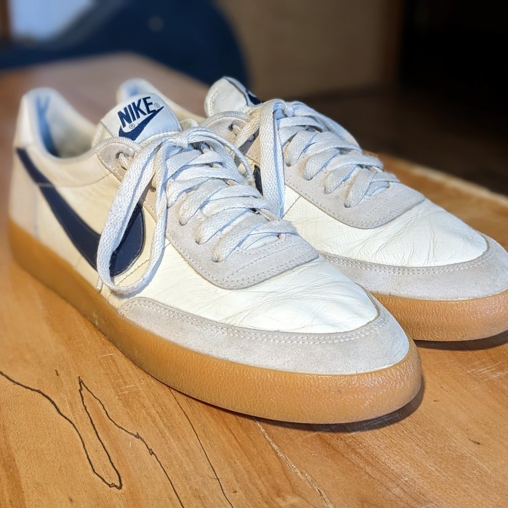Nike x J.Crew Killshot 2 2016 Leather Navy White 432997-107 Mens 9.5